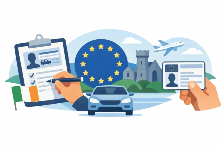 Apply for a European Driving Licence in Ireland